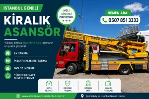 Çekmeköy kiralık asansör