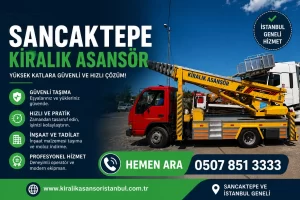 Sancaktepe kiralık asansör