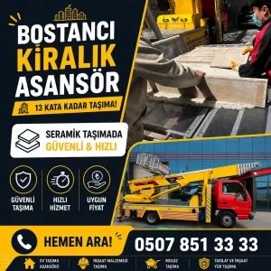 Seramik taşıma kiralık asansör
